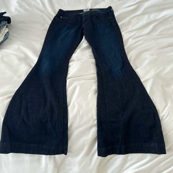 Dark wash soft denim Hudson Jeans size 26 - Picture 1 of 6
